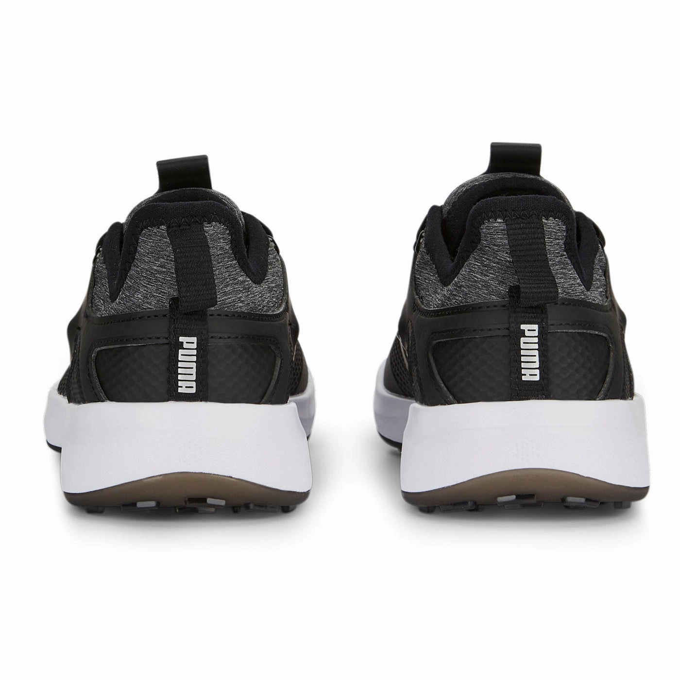 Golf Athletic Shoes Puma Women's IGNITE Malibu Spikeless Golf Shoes - Puma Black/ Puma Silver