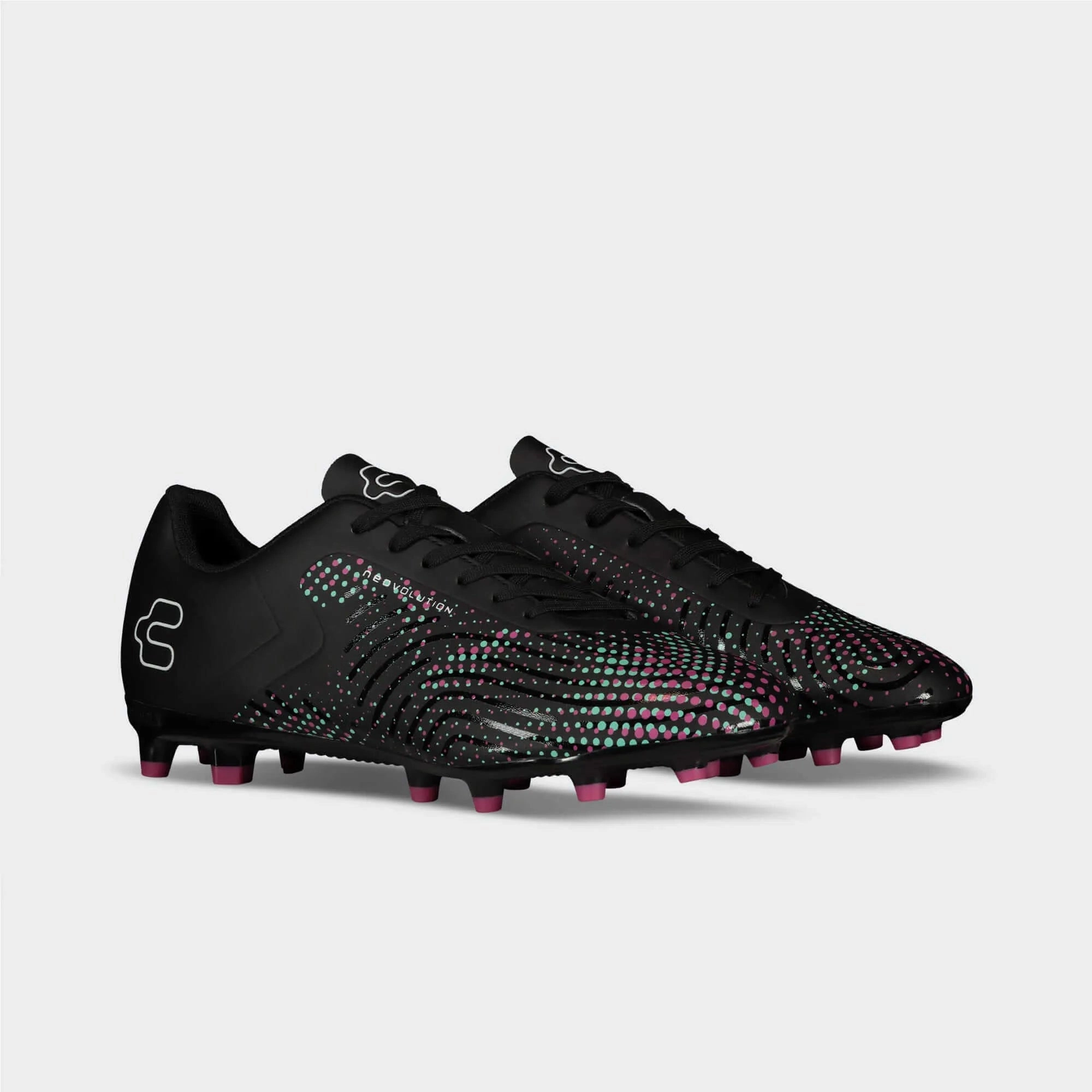 Best Soccer Cleats For High Arches Charly Neovolution Select FG - Black-Multi