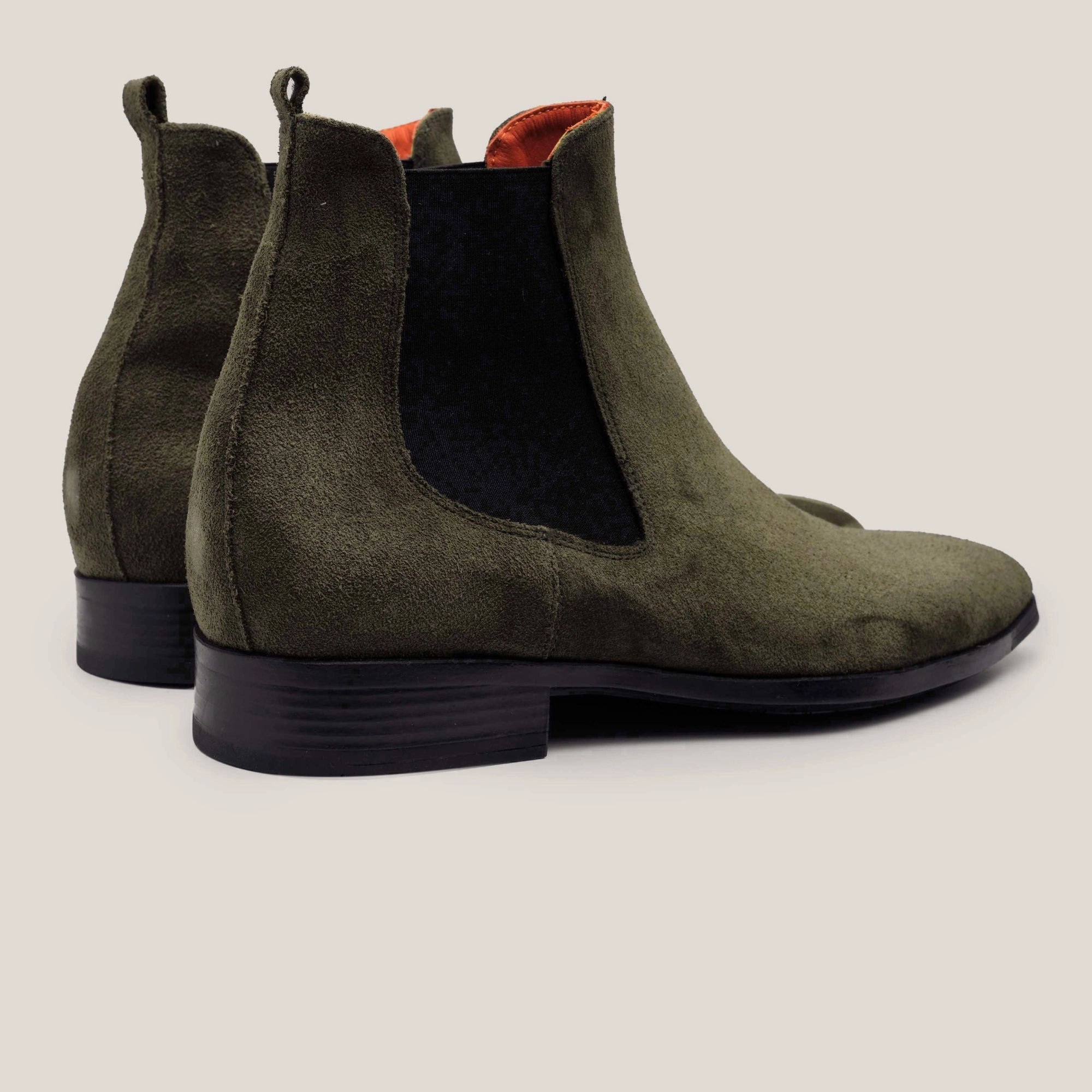 Chelsea - Camouflage Green Suede - Chelsea Boots Work Chelsea Boots