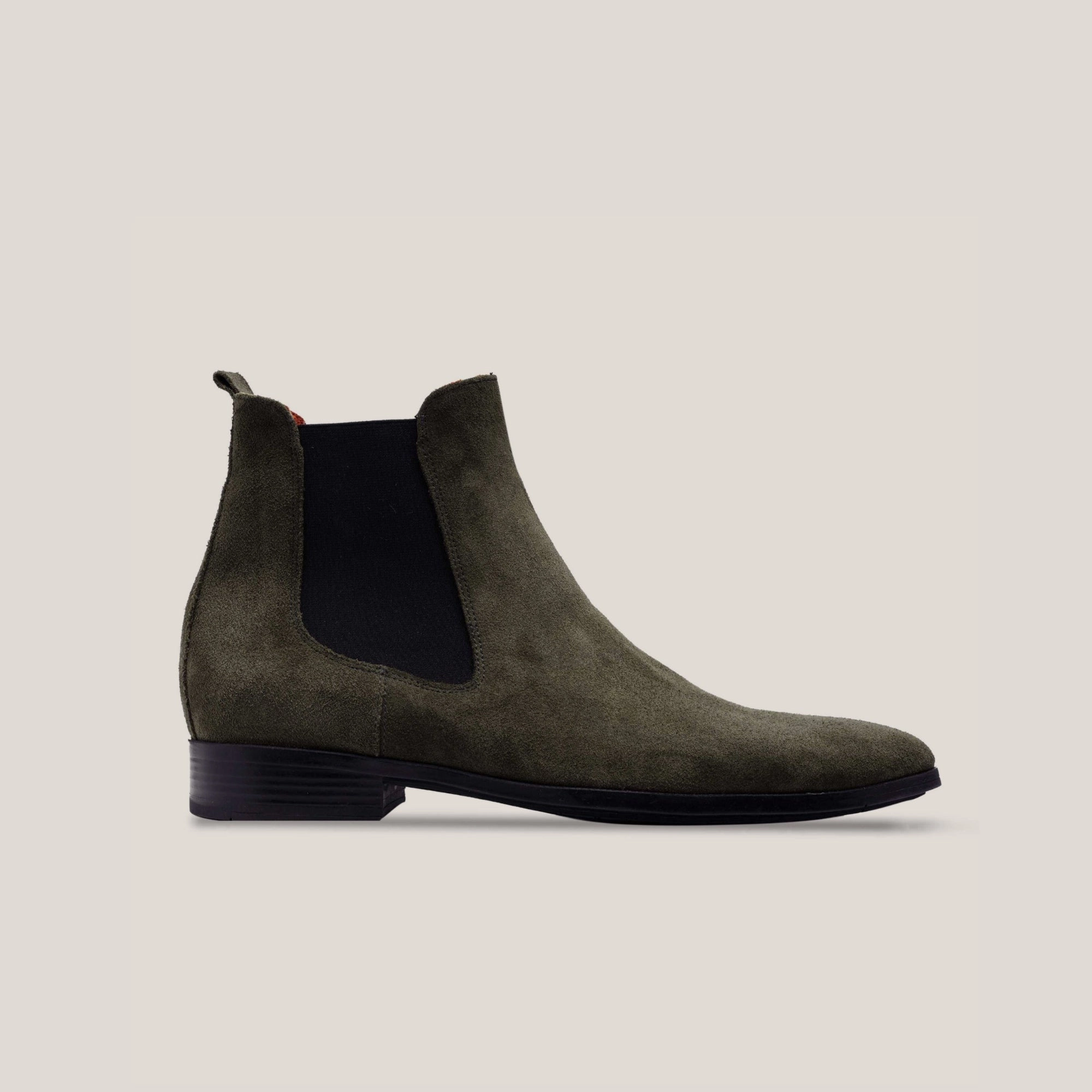 Sock Chelsea Boots Chelsea - Camouflage Green Suede - Chelsea Boots