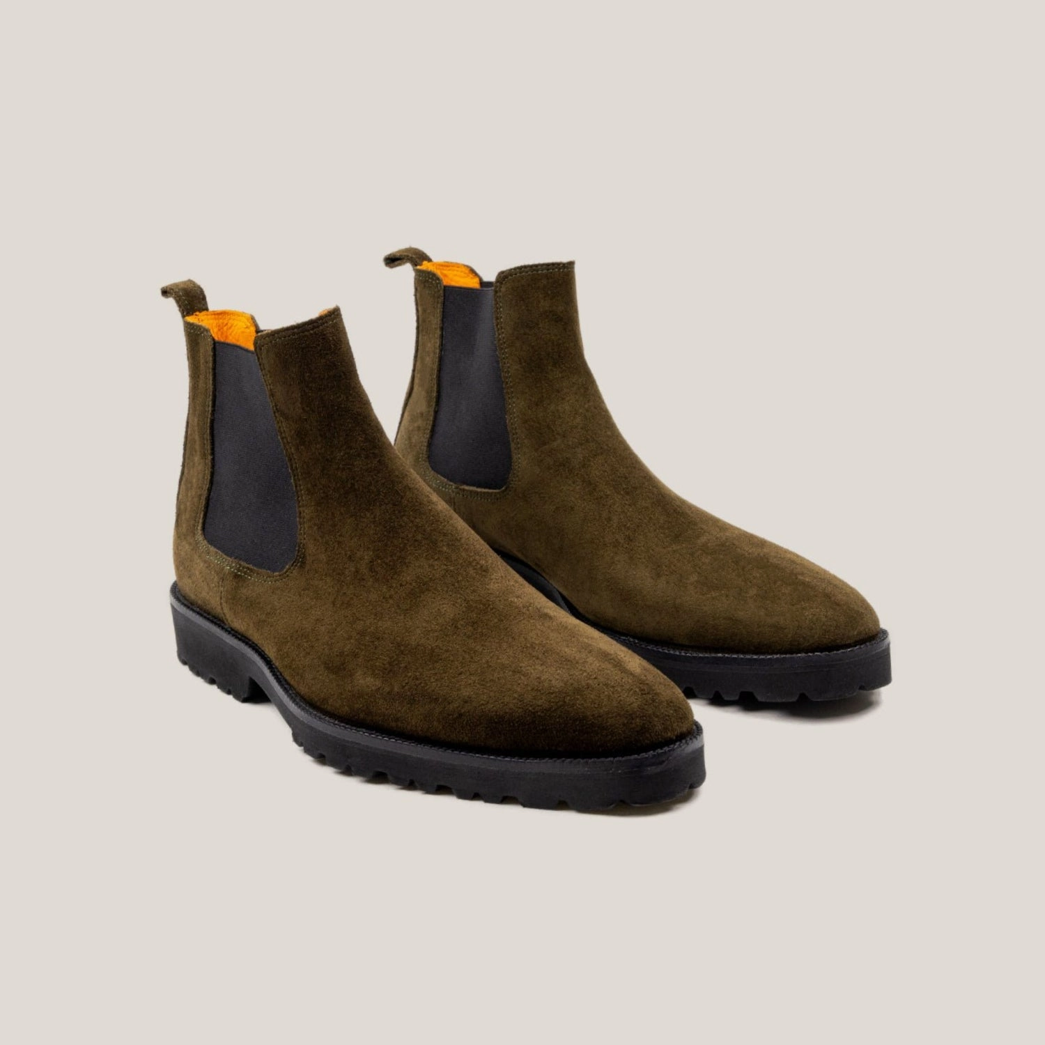 Chelsea Hunter Boots Chelsea Country - Camouflage Green Suede - Chelsea Boots