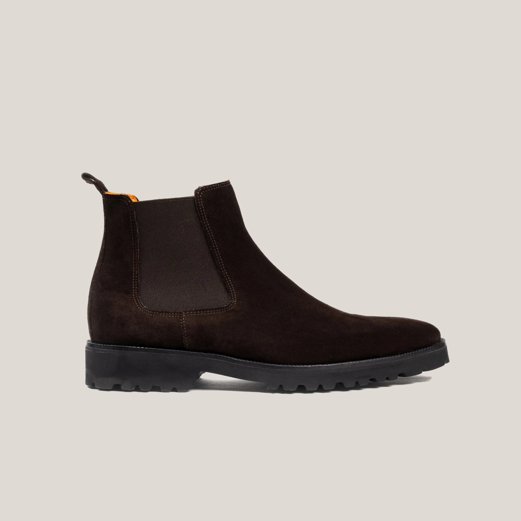 Staud Palamino Suede Chelsea Boots Chelsea Country - Dark Brown Suede - Chelsea Boots