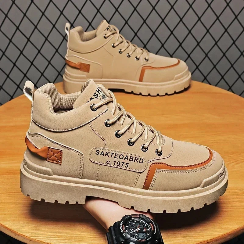 Ankle Boots 10 Wide Men's Winter Cotton Ankle Boots