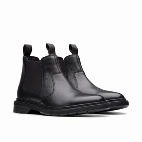 Moretti Wylie Chelsea Boots Clarks Men's Burchill Up Chelsea Boot - Black
