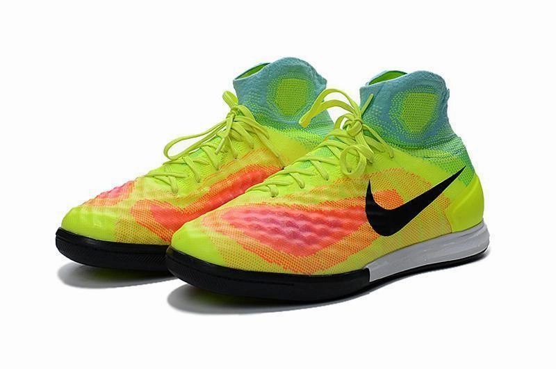 Nike MagistaX Proximo II IC Soccer Shoes Volt Black Total Orange Nike Shoes Air