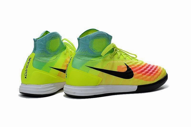 Nike MagistaX Proximo II IC Soccer Shoes Volt Black Total Orange Tennessee Football Nike Shoes