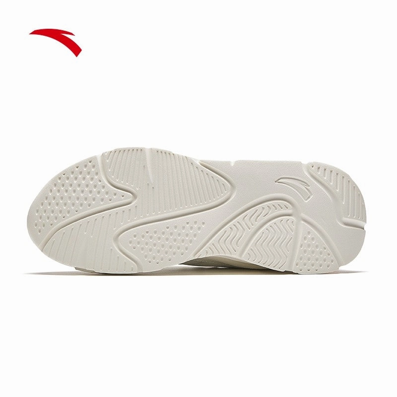 Landmark Snow Boots ANTA Women Casual Shoes 9224D8811-1 -White/Blue Kasut Kasual Perempuan)