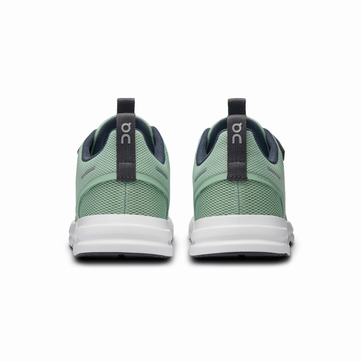 On Running Kid's (Preschool) Cloud Play Sage/White Max Cushioned Running Shoes