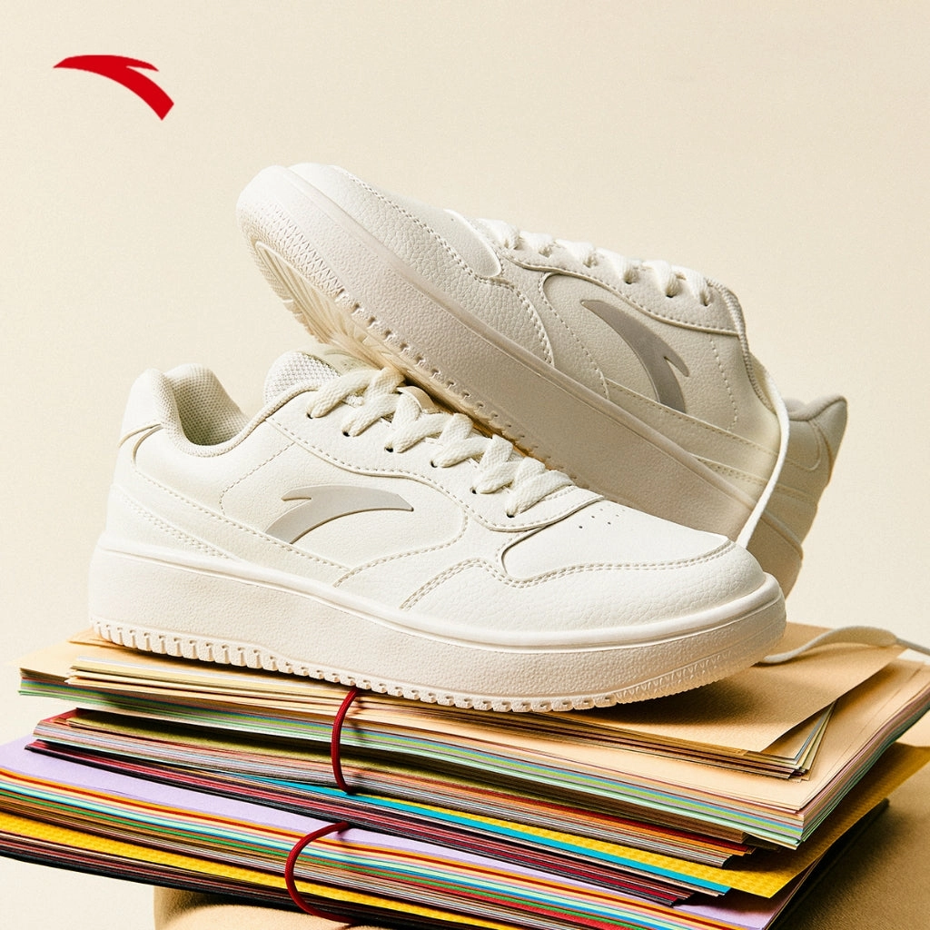 ANTA Women Basic X-Game Shoes 9225B8001-1 -White (Kasut Kasual Perempuan) Ash Snow Boots