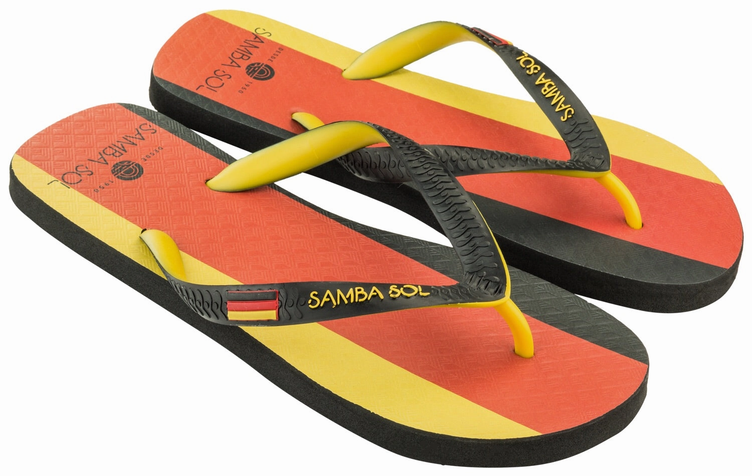 Roxanna Flip Flops Samba Sol Men's Countries Collection Flip Flops - Germany