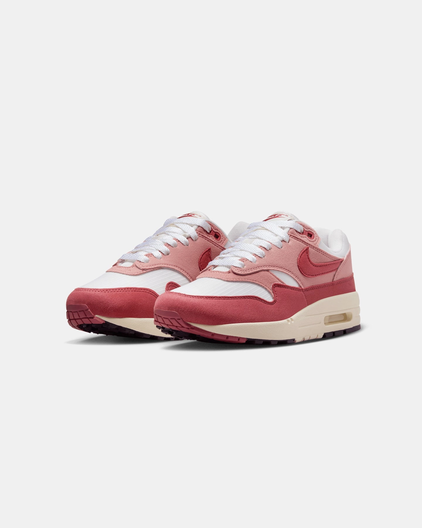 Nike Women's Air Max 1 '87 Sail/Cedar Red Sport Shoes Nike