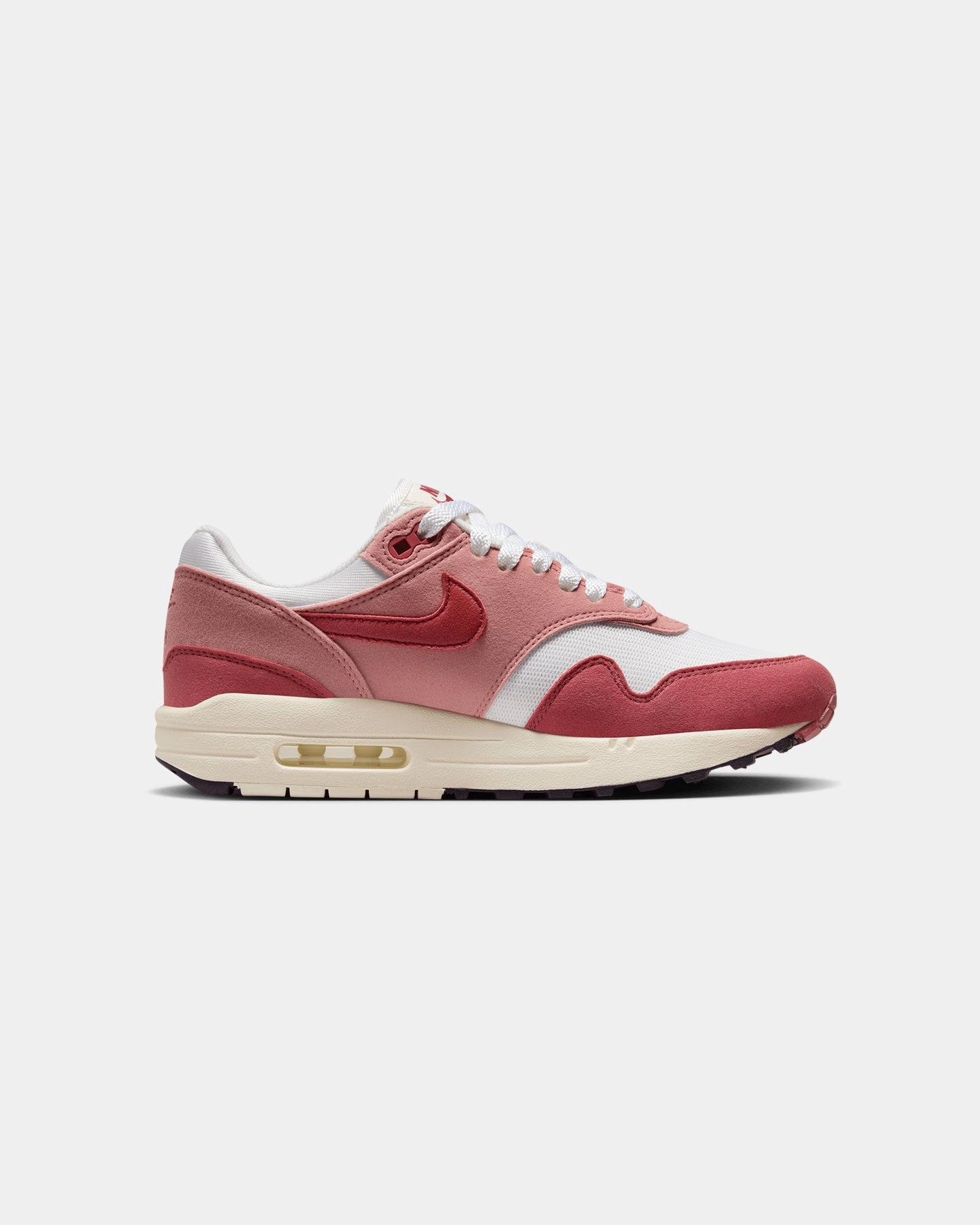 Nike Women's Air Max 1 '87 Sail/Cedar Red Most Comfortable Nike Shoes
