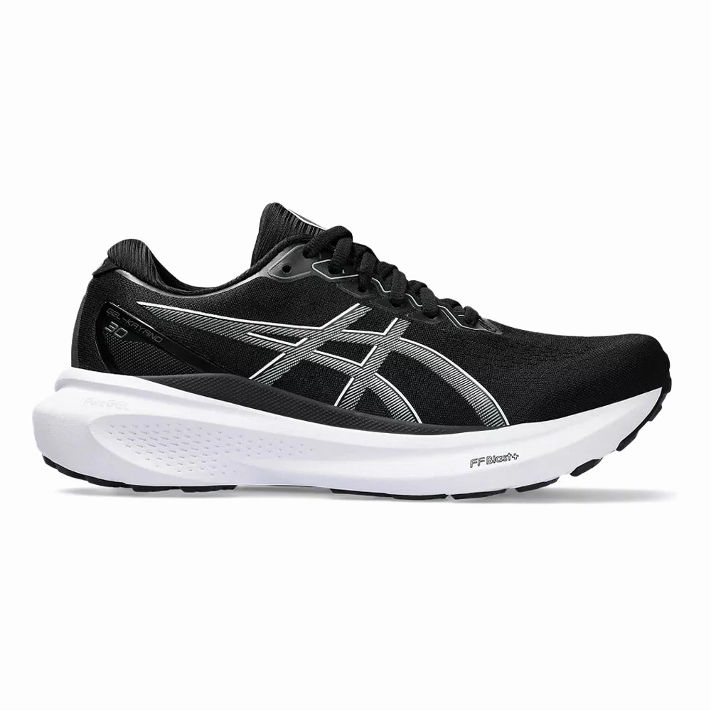Women's Asics GEL-Kayano 30, Black/Sheet Rock, 5.5 B Medium Asics Kayano 31 Running Shoes