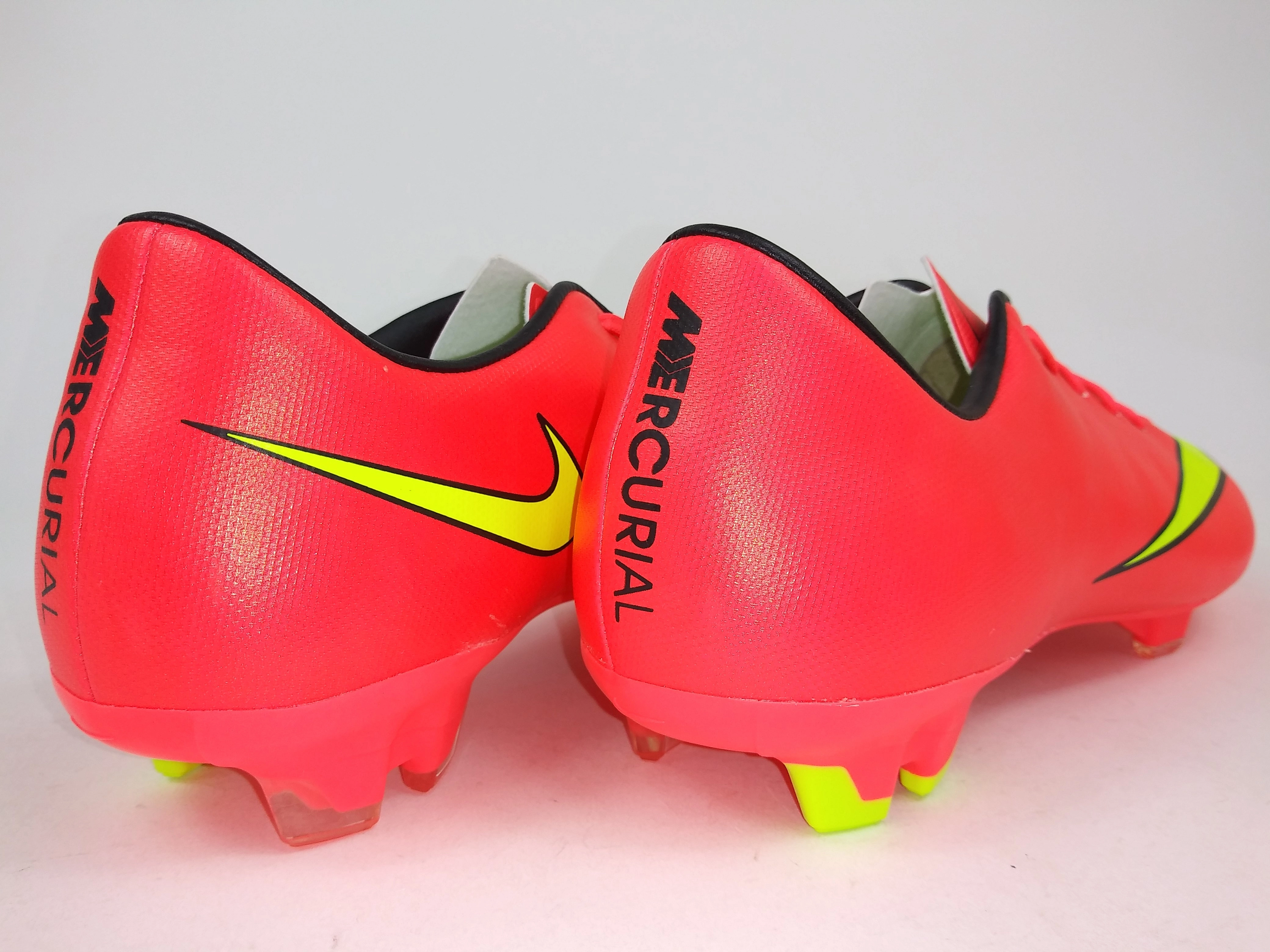 Nike Ken Griffey Shoes Nike Mercurial Victory V FG Red Yellow
