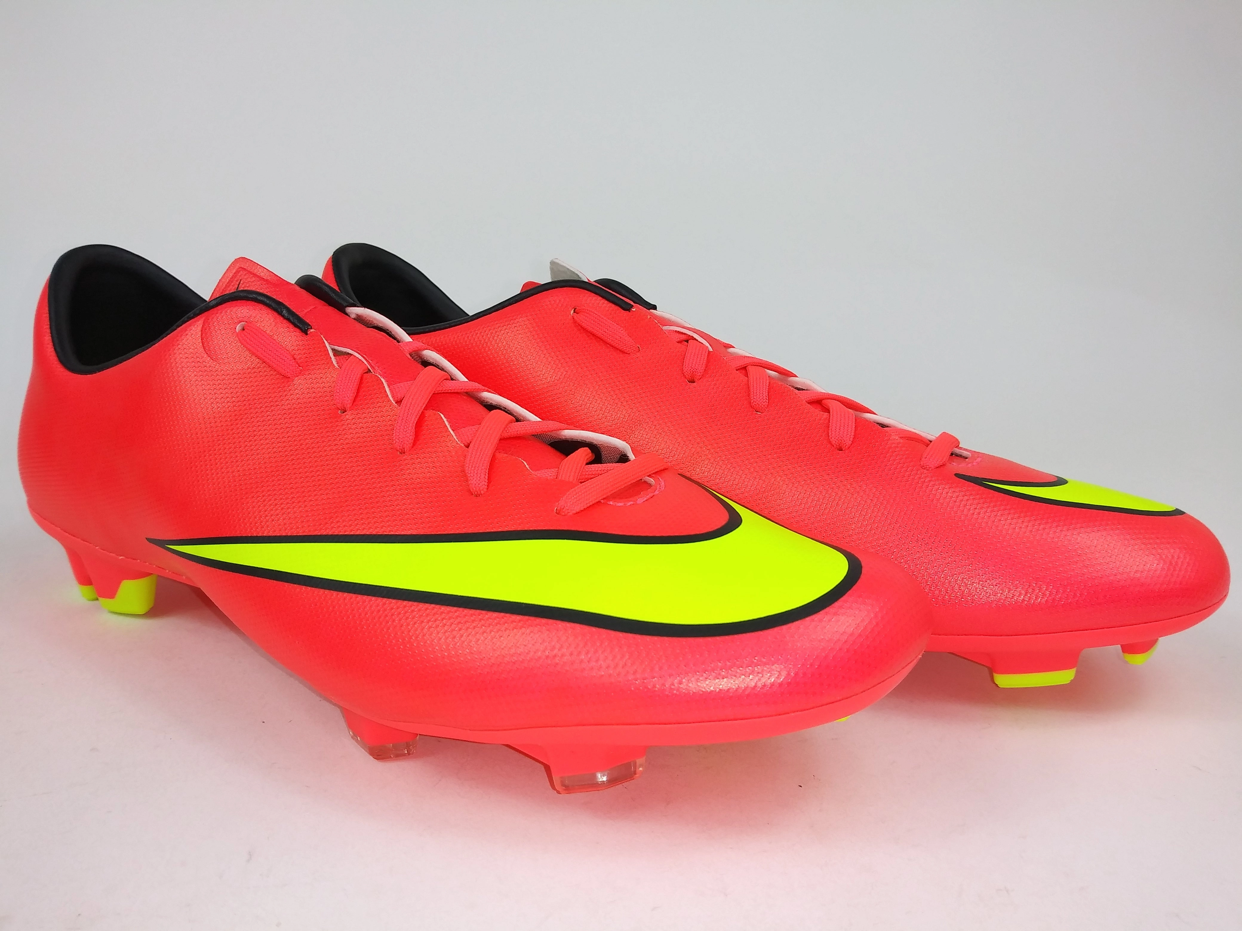 Grey Nike Shoes Running Nike Mercurial Victory V FG Red Yellow