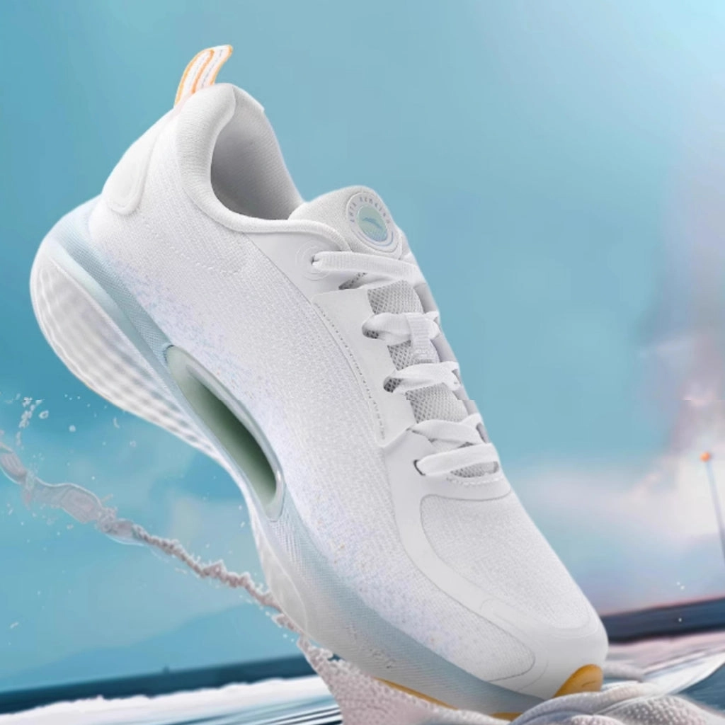 ANTA  Women Rebound Running Shoes 122515556U-1 -Pure White/ Light Blue/Foam Green (Kasut Larian/Kasut Joging Perempuan) Best Winter Boots For Deep Snow
