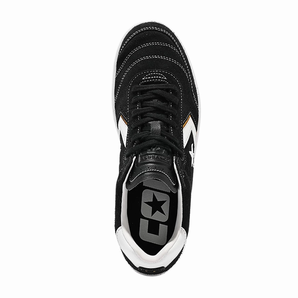 Converse Louie Lopez Ox 2 - Black White Cheap Name Brand Skate Shoes