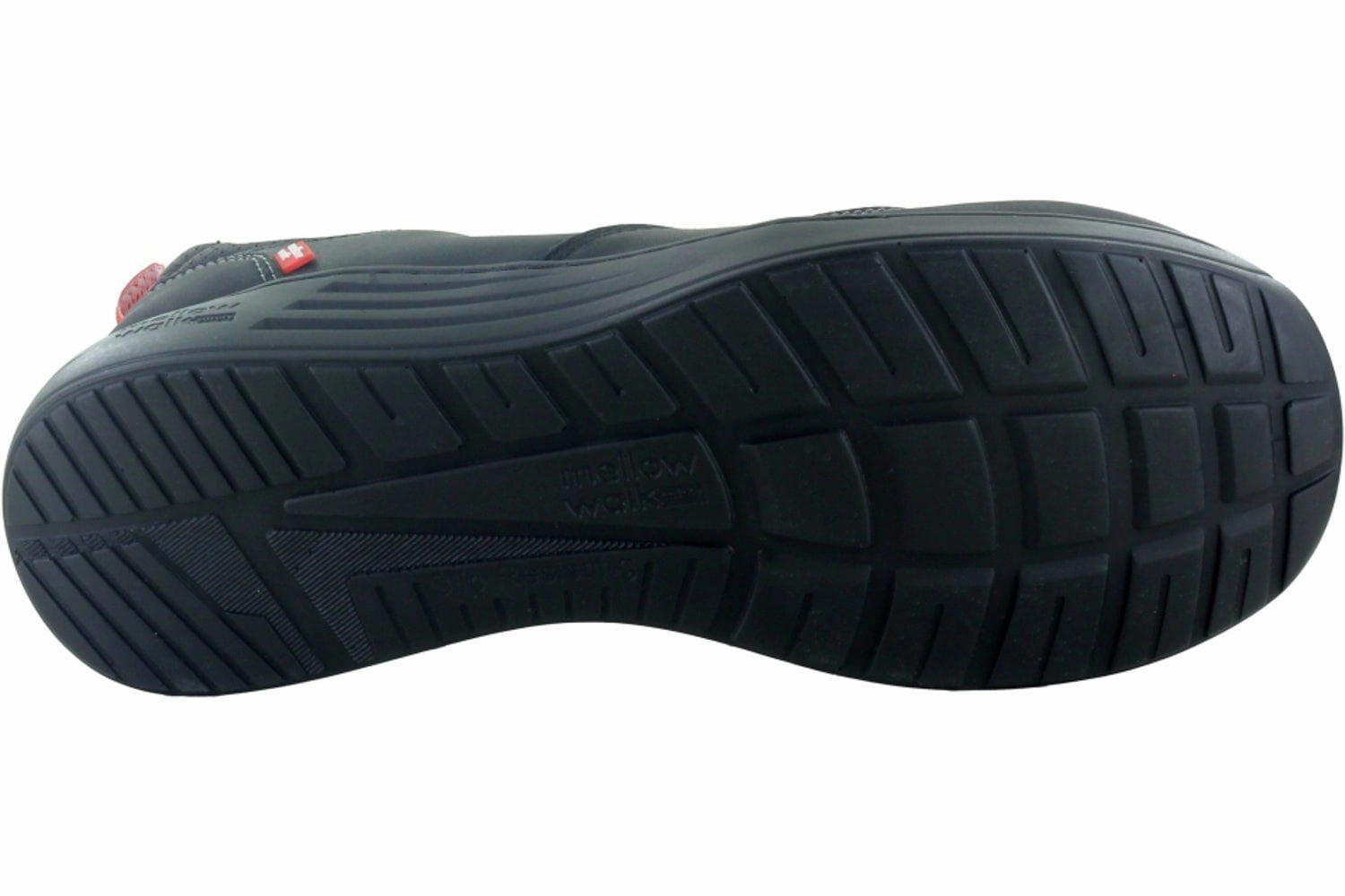 Mellow Walk Womens Motion PR SD35 Black Leather Athletic Work Shoes Qc Work Boots