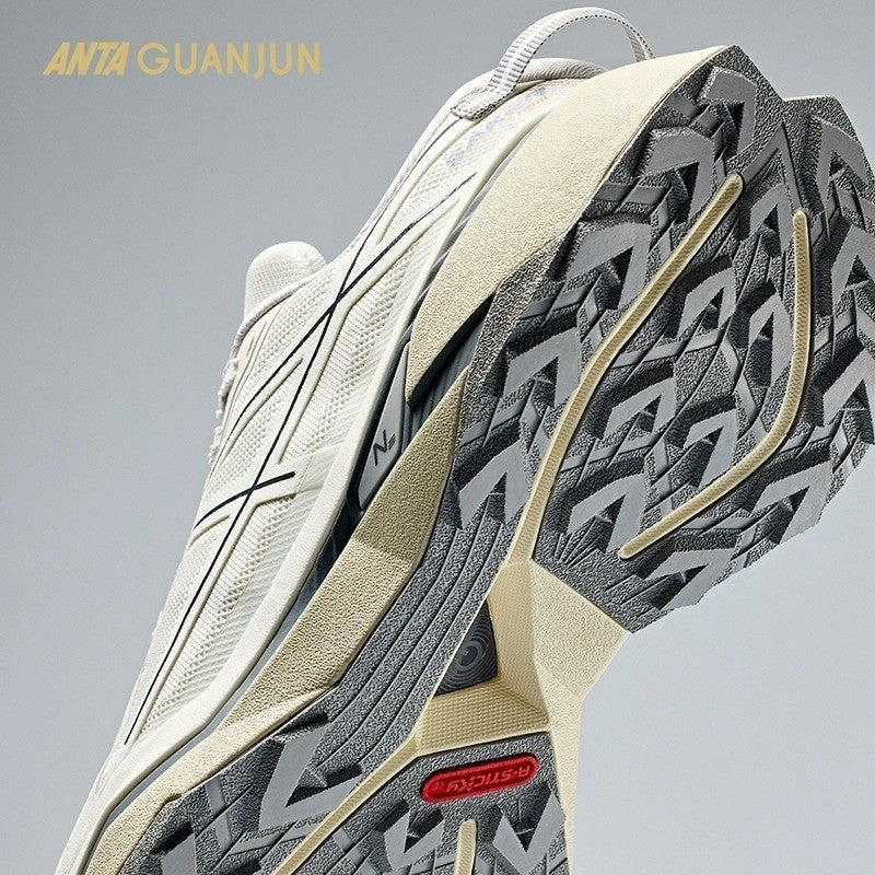 ANTA SAKER 2 Women Running Shoes 1224D5502A-2 -White/White/Grey Wide Calf Tall Rain Boots