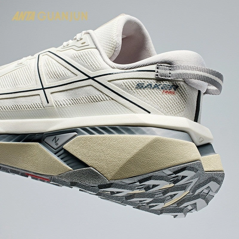 Dachshund Rain Boots ANTA SAKER 2 Women Running Shoes 1224D5502A-2 -White/White/Grey