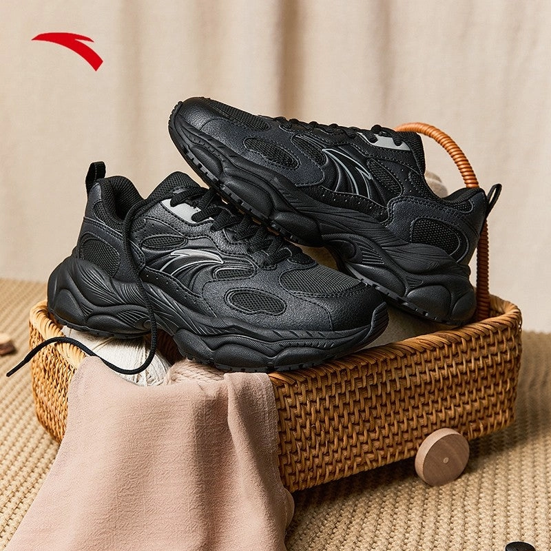 ANTA Women Casual Shoes 1225A8812-8 -Black(Kasut Kasual/Kasut Sniker Perempuan) Snow Boots 2024