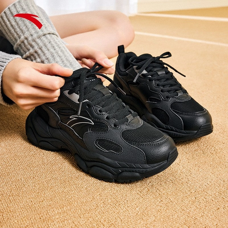 ANTA Women Casual Shoes 1225A8812-8 -Black(Kasut Kasual/Kasut Sniker Perempuan) Snow Boots Calgary