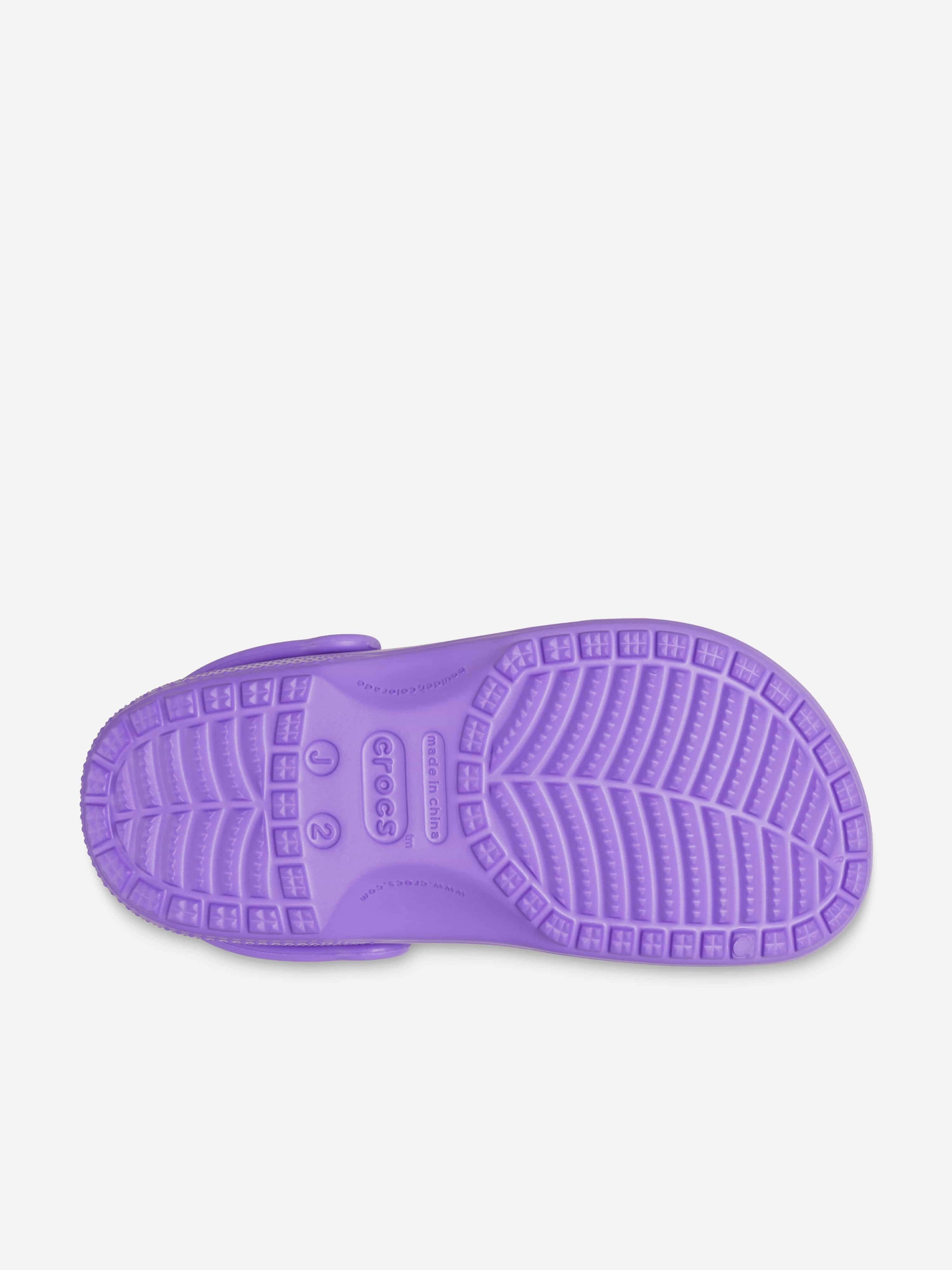 Crocs Kids Classic Clog in Purple Vintage Clogs For Sale