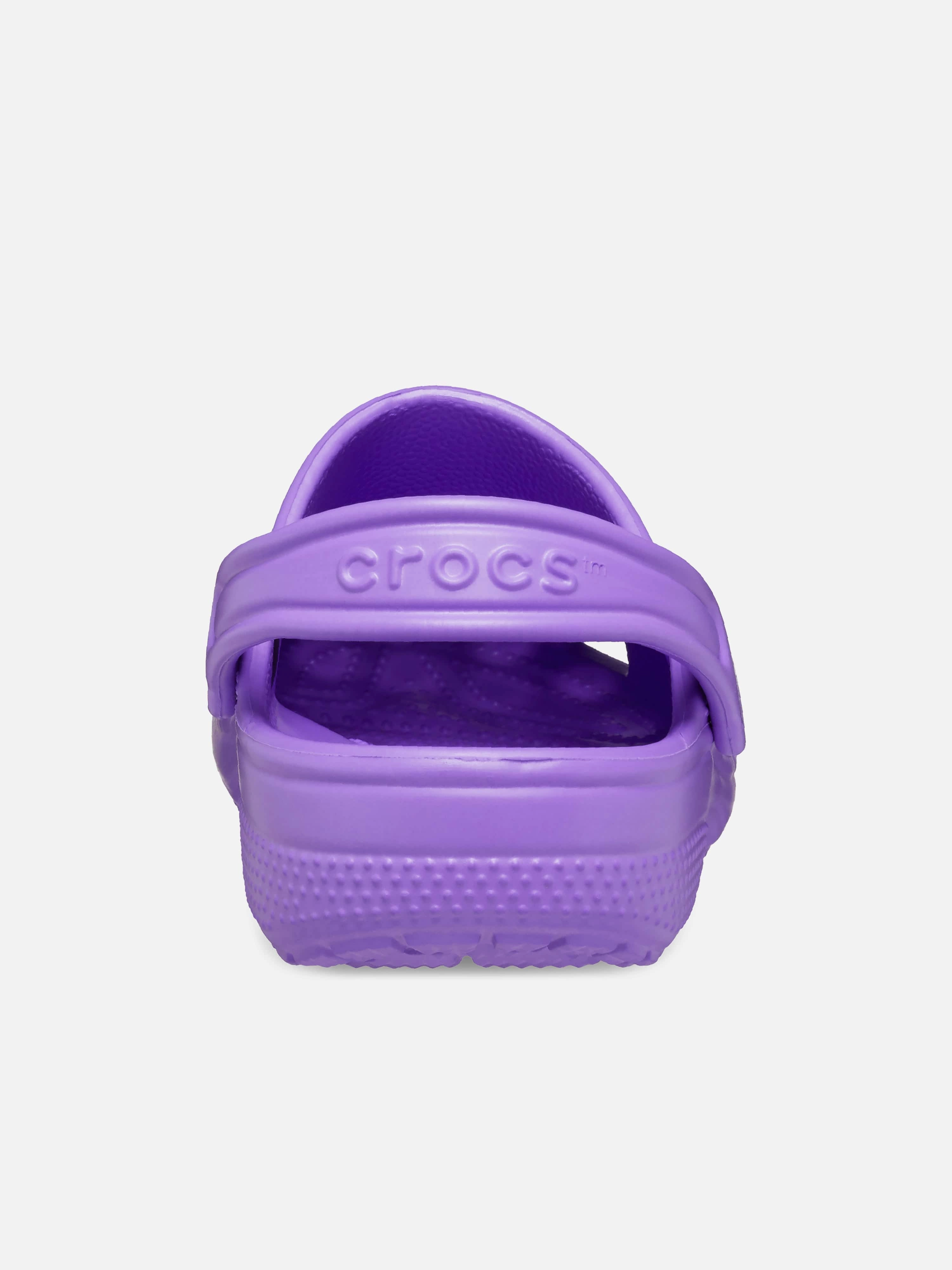Crocs Kids Classic Clog in Purple Dagger Clogs