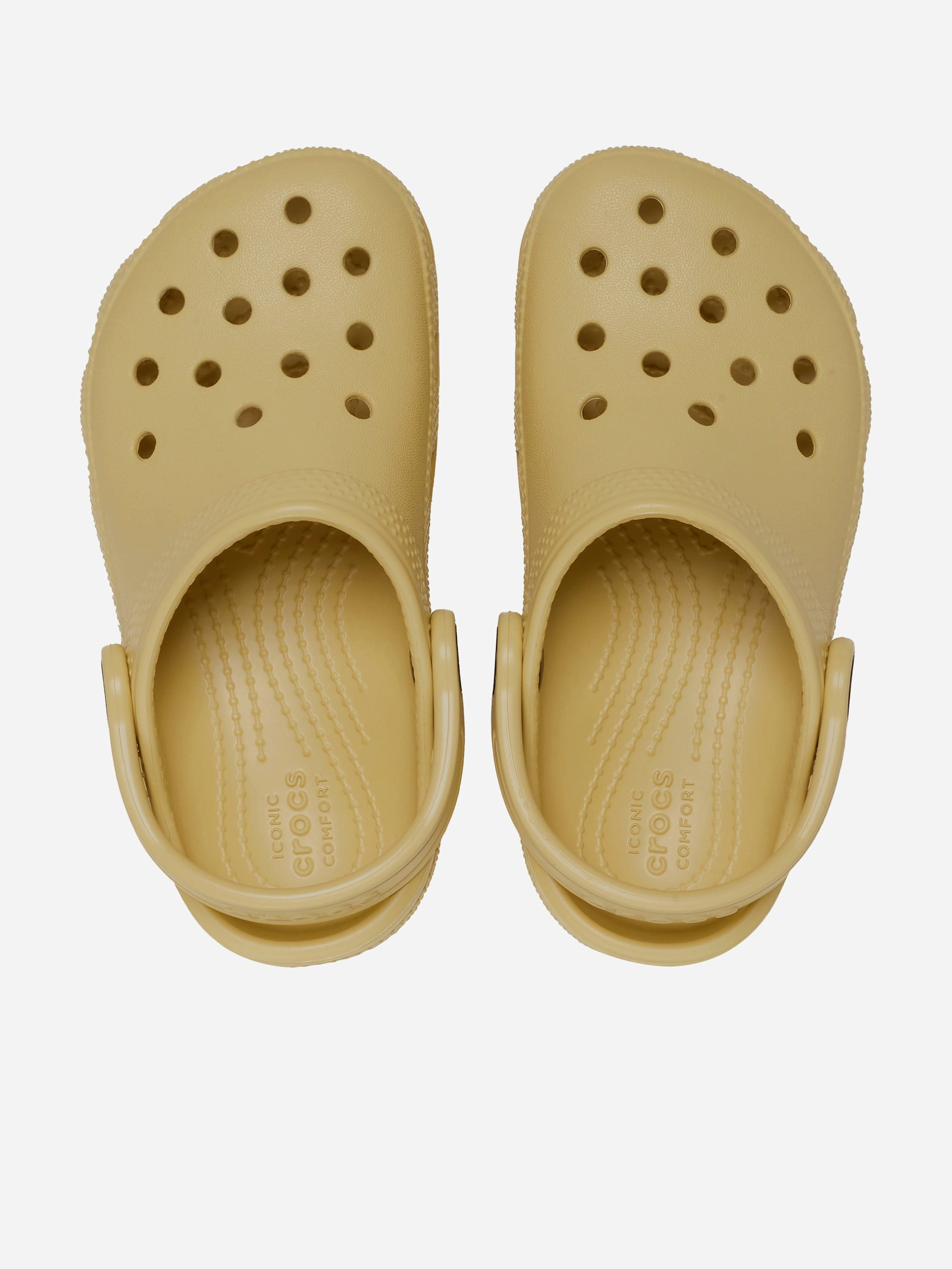 Crocs Kids Classic Clogs in Beige Clogs Menu