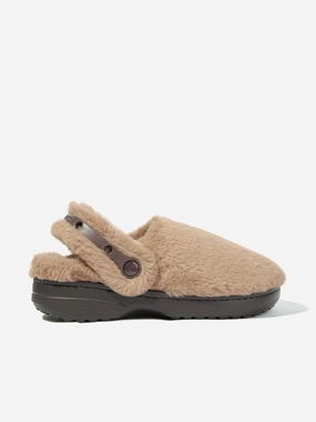 Open Clogs Crocs Kids Classic Unfurgettable Clog in Beige