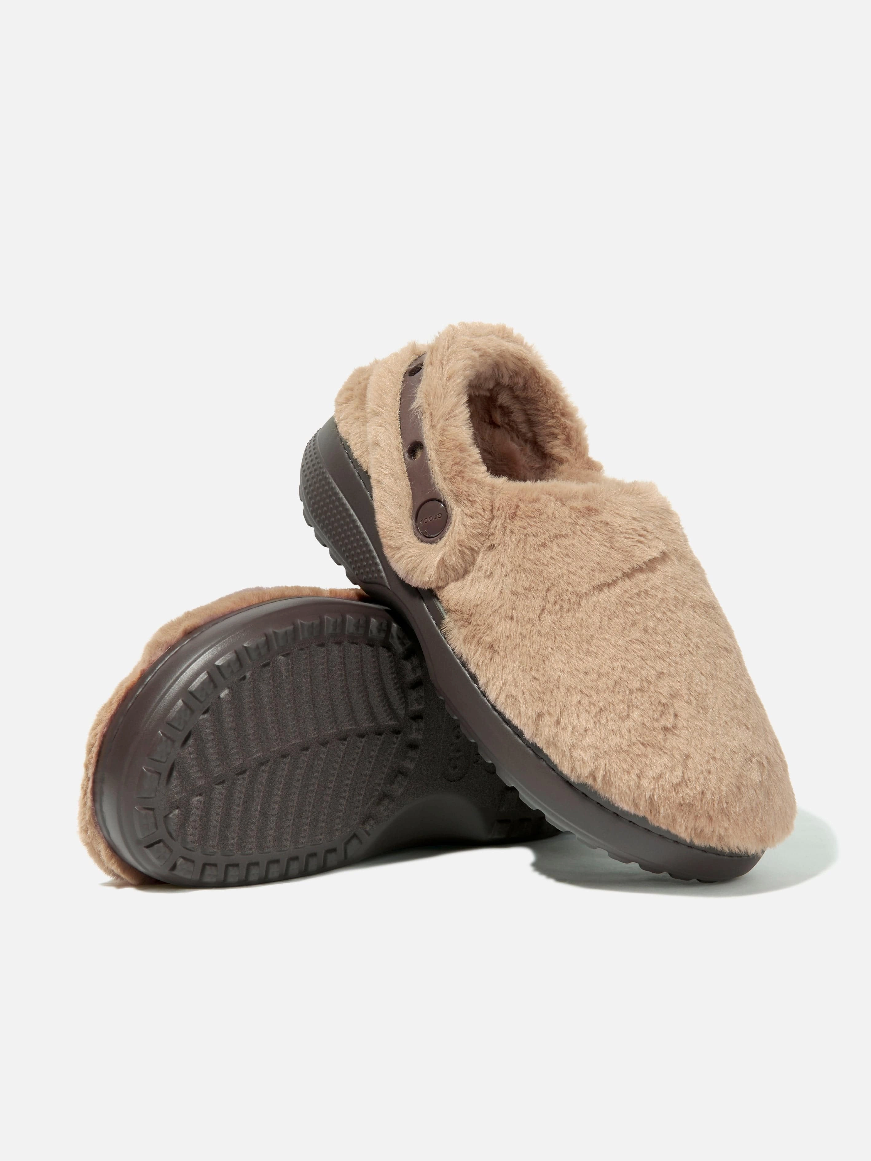 Steel Toed Clogs Crocs Kids Classic Unfurgettable Clog in Beige