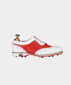 Outlet Golf Shoes Tivoli White & Red/Ladies