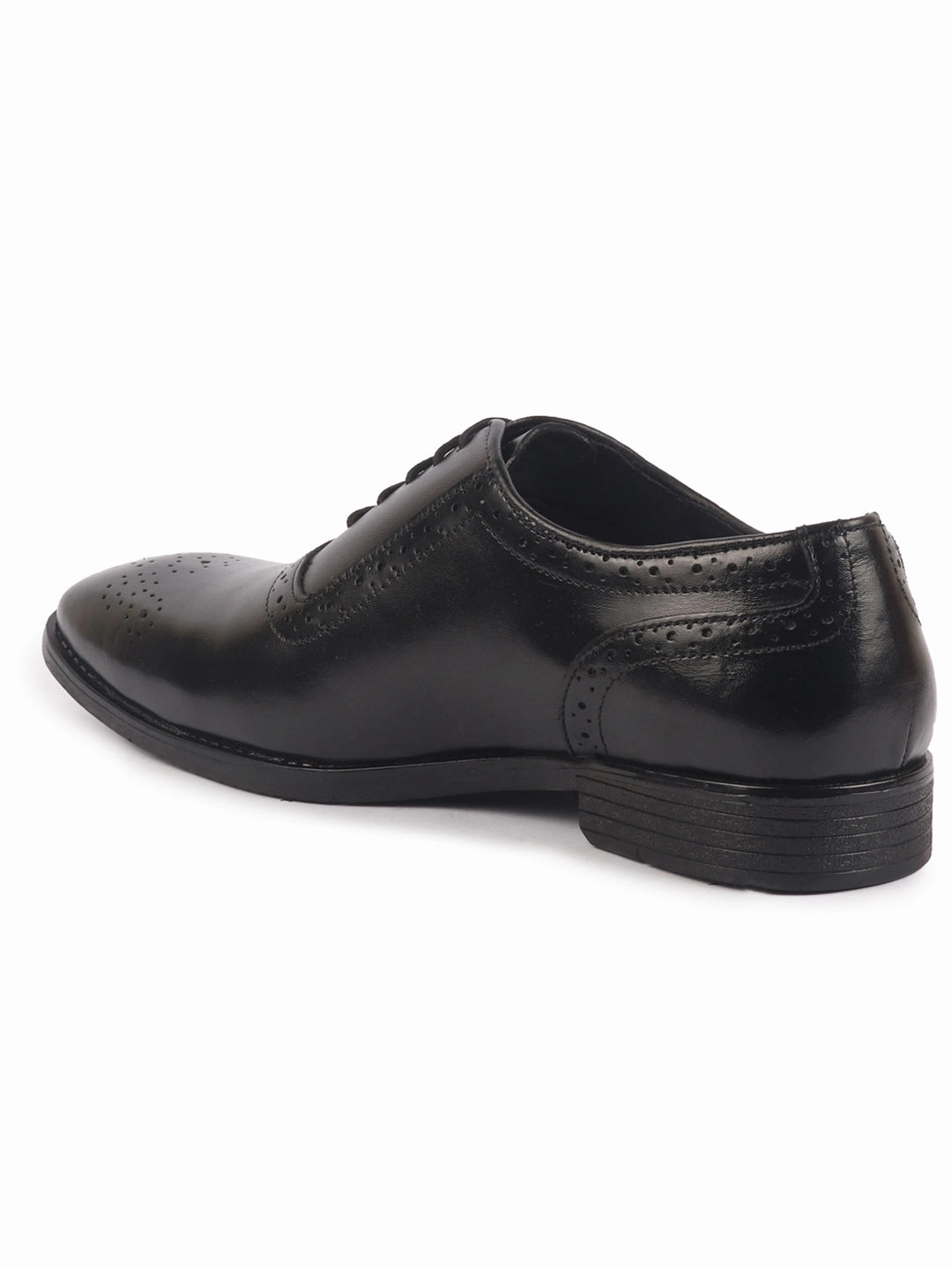 Puncture Proof Work Boots Men Black Genuine Leather Formal Classic Lace Up Brogue Shoes for Work|Tuxedo Lace Up Shoes