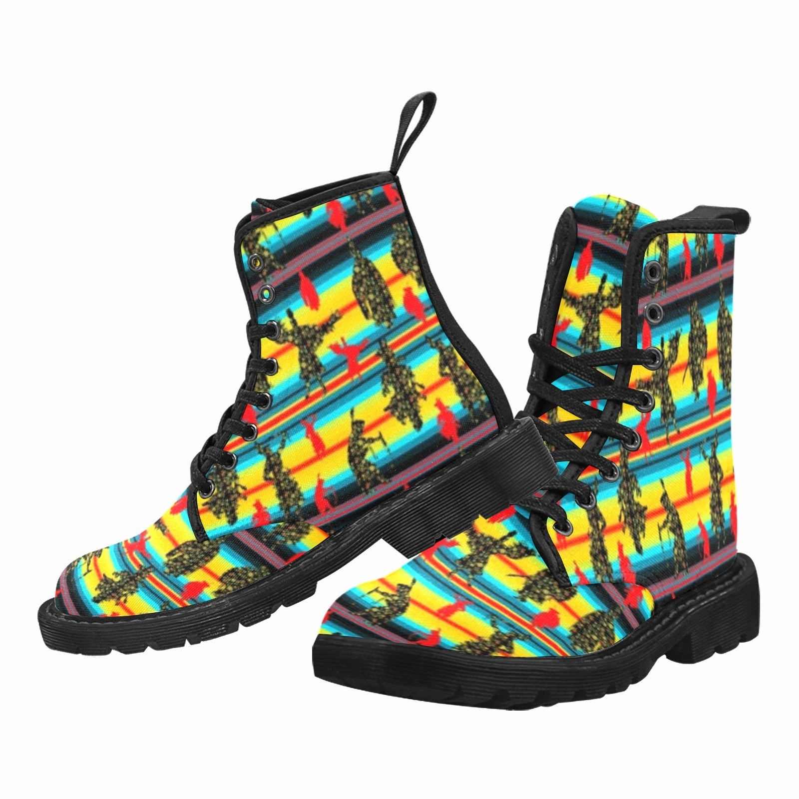 Dancers Midnight Special Boots for Men (Black) Combat Boots On The Runway