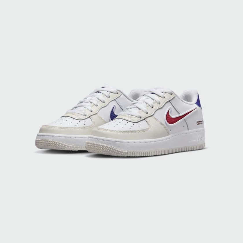 Nike Air Force One Golf Shoes Nike Air Force 1 LV8 White Juniors Trainers HF5744 146