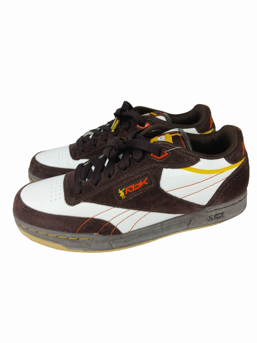 DGK X Reebok RBK Club DGK Skate White Earth Parka Yellow Gum US Mens Size 9.5 Shoes Skate Shoe Sites