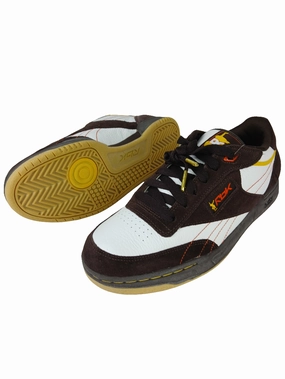 DGK X Reebok RBK Club DGK Skate White Earth Parka Yellow Gum US Mens Size 9.5 Shoes Rose Skate Shoes