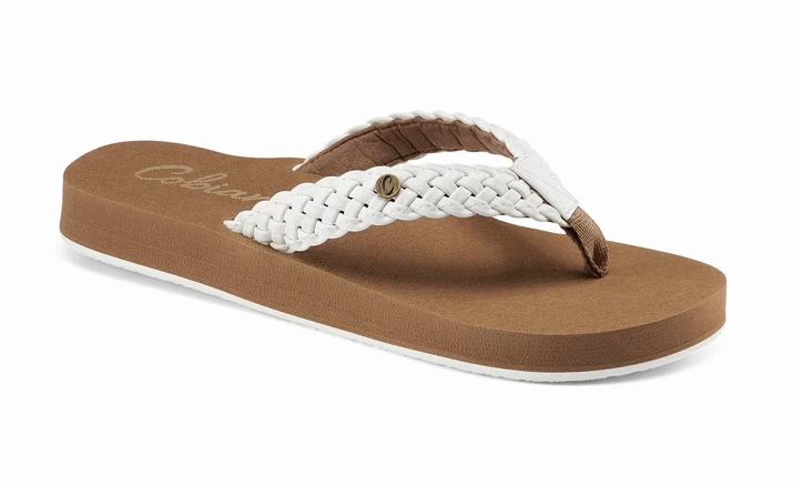 Braided Bounce Ea7 Flip Flops