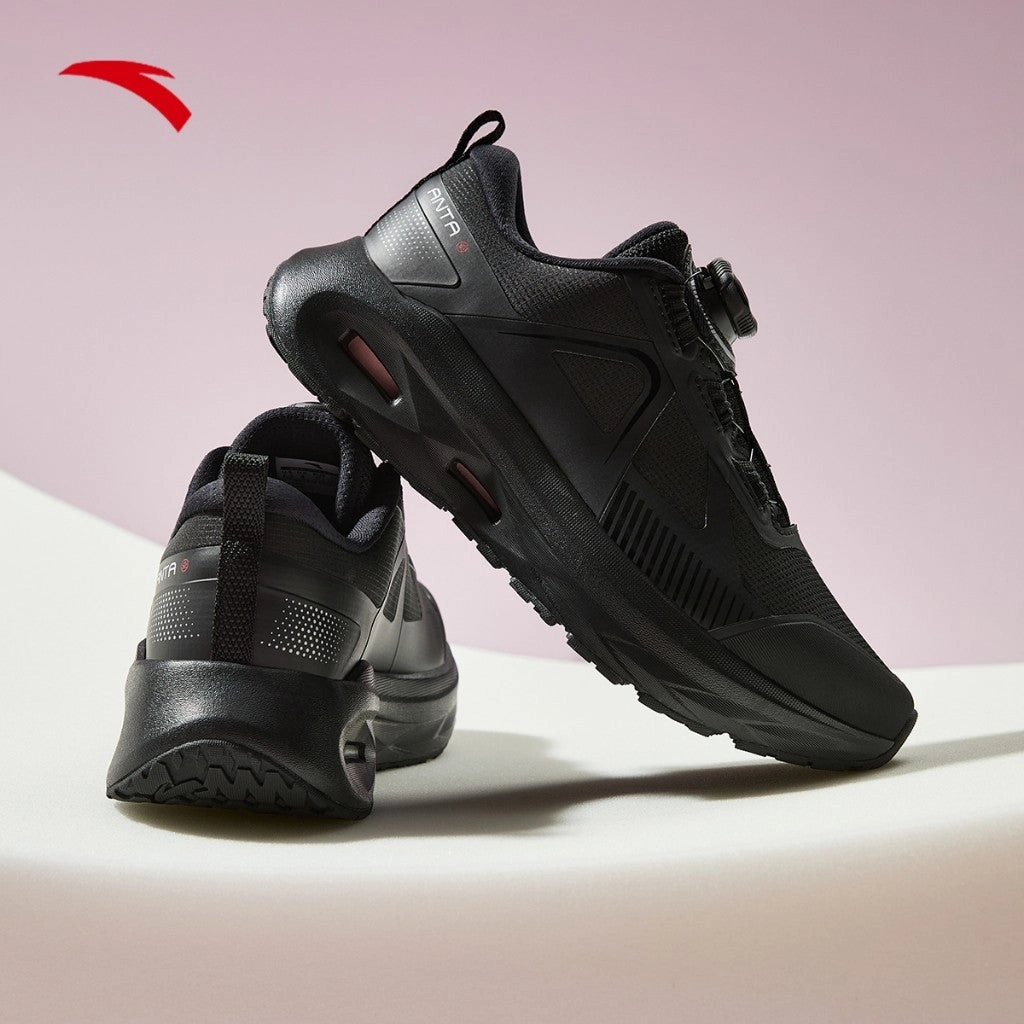 Ugg Clear Rain Boots ANTA Women Cross Training Shoes EBUFFER PRO Women Training Shoes - 1224D7711-5 Black (Kasut Sukan Perempuan)