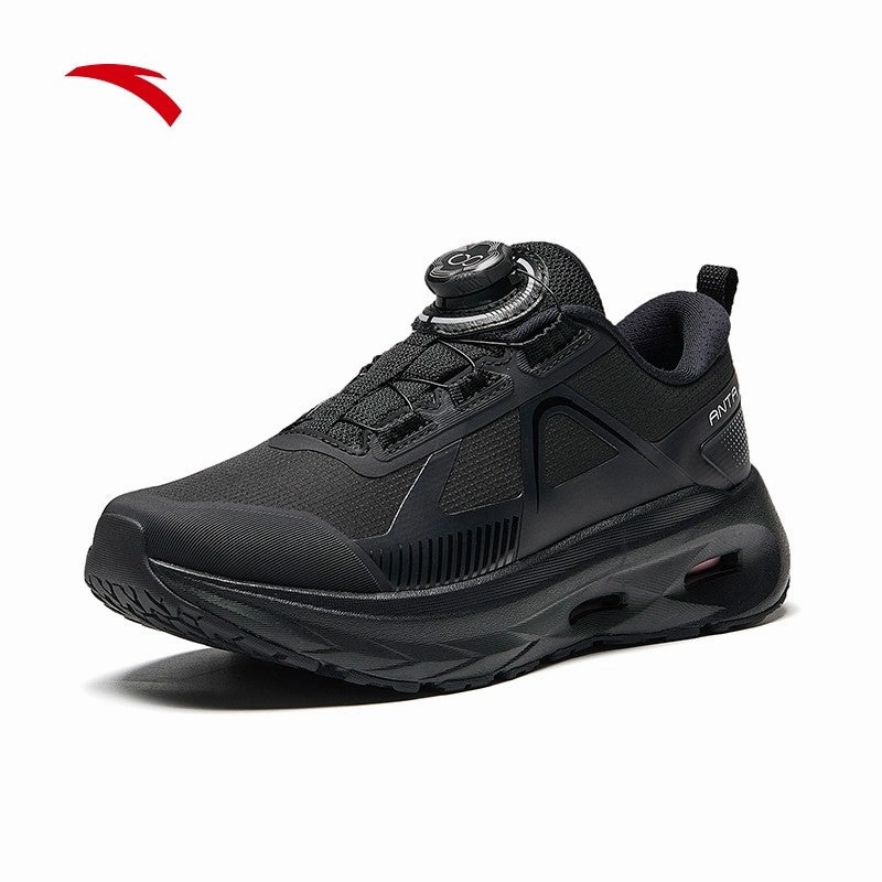 Smiley Face Rain Boots ANTA Women Cross Training Shoes EBUFFER PRO Women Training Shoes - 1224D7711-5 Black (Kasut Sukan Perempuan)