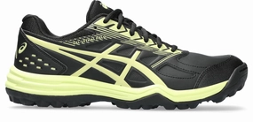 Asics Mens Gel Lethal Field Turf and Hockey Shoe - Black/Glow Yellow Asics Japan Wrestling Shoes