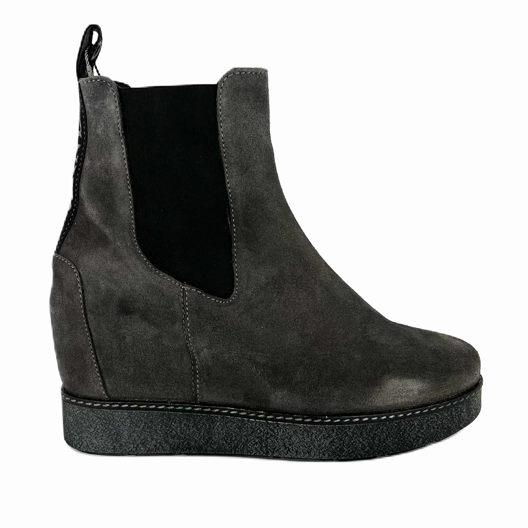 Chelsea Boots Ladies PEDRO MIRALLES | BOTINES | MUJER | VELOUR I MOD 22308 | GRIS