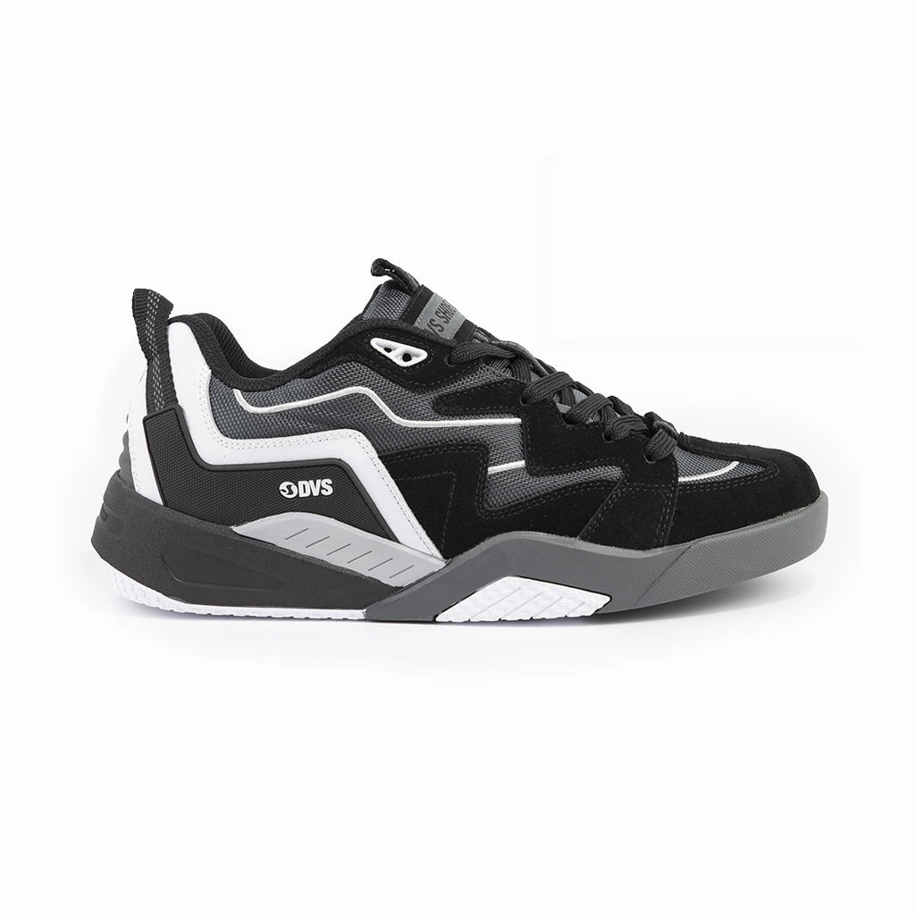 Size 16 Skate Shoes DVS Shoes Devious Black/Charcoal/White Mens