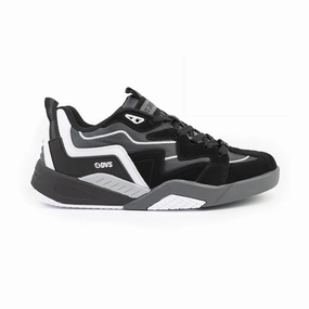 DVS Shoes Devious Black/Charcoal/White Mens Skate Shoes Vegan