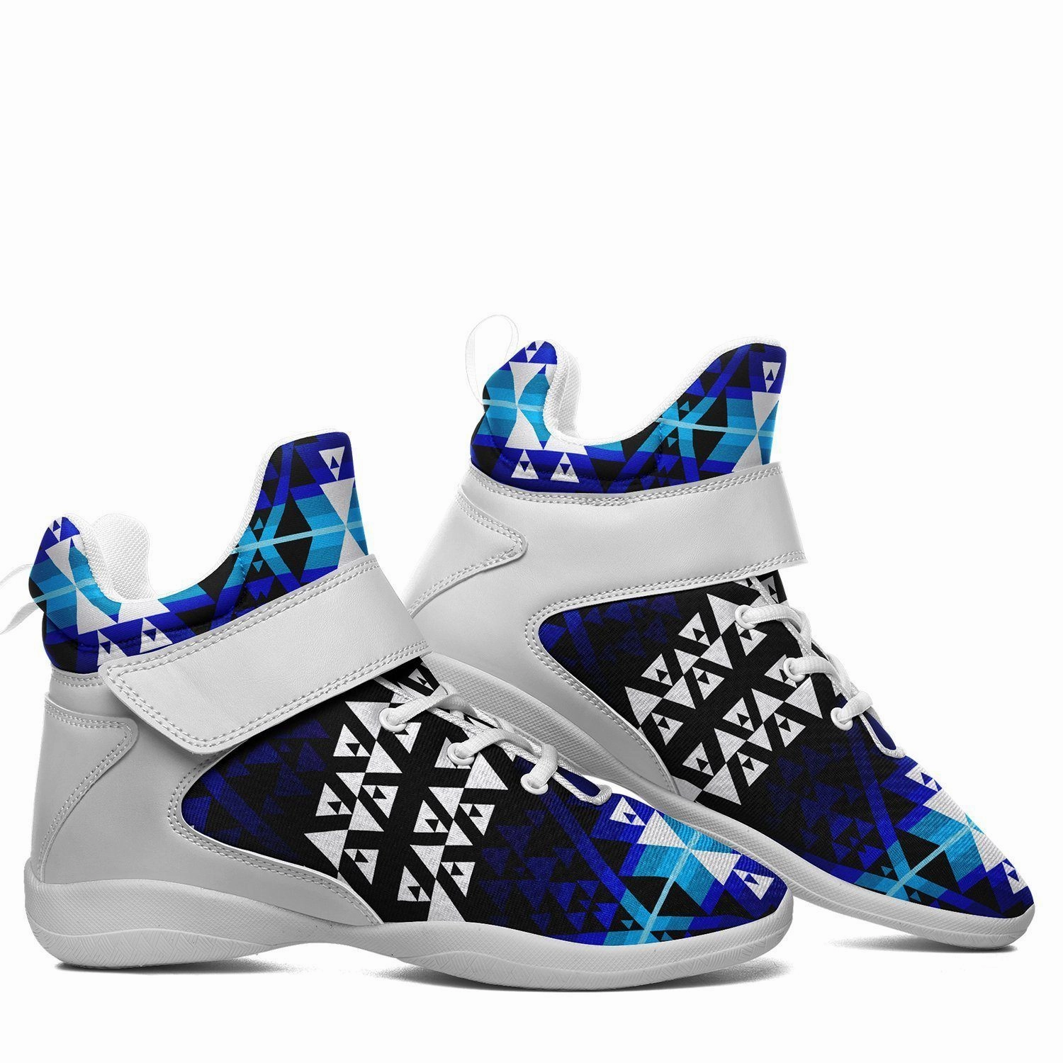 Writing on Stone Night Watch Ipottaa Basketball / Sport High Top Shoes - White Sole Basketball Shoes For The Gym