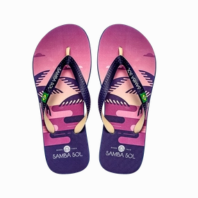 Boscov's Capelli Flip Flops Samba Sol Men's Beach Collection Flip Flops - Copacabana