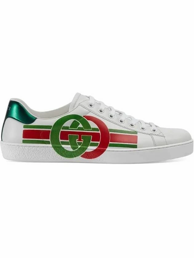 Gucci Ace Interlocking G Low Top Sneakers White Gazelle Sneakers