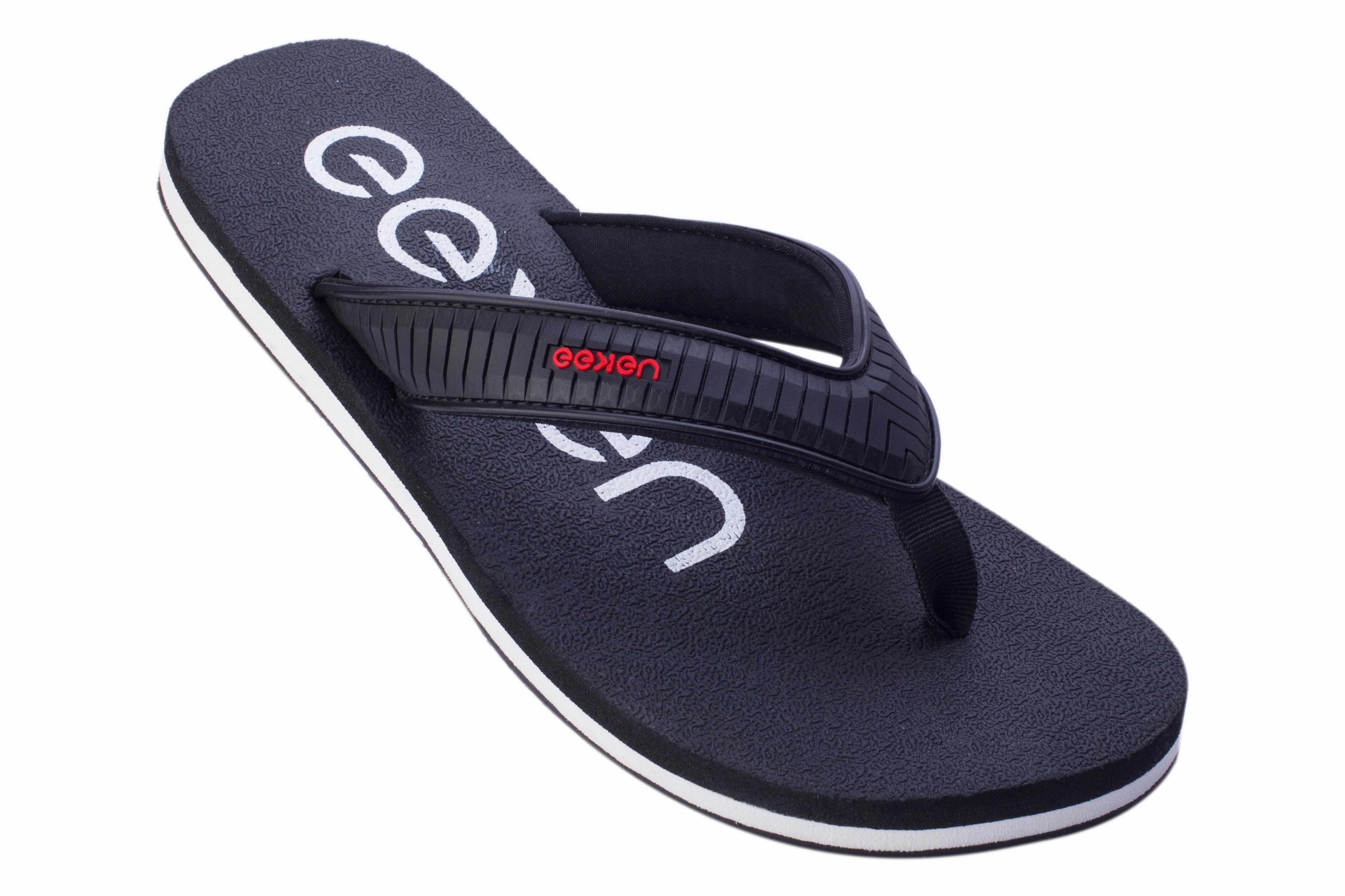 Best Beach Flip Flops Eeken EFBG2019 Black Everyday Flip Flops For Men