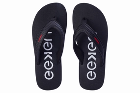 Mens Flip Flops Eeken EFBG2019 Black Everyday Flip Flops For Men