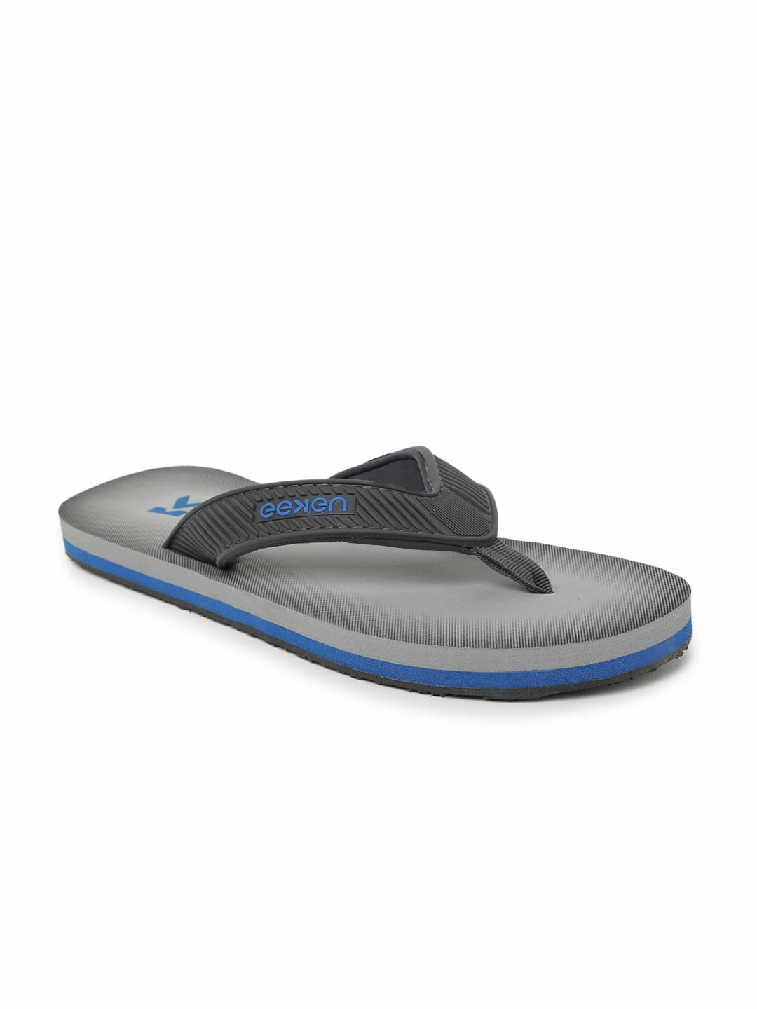 Eeken EFBG2028 Grey Classic Flip Flops For Men Shock Absorbing Flip Flops